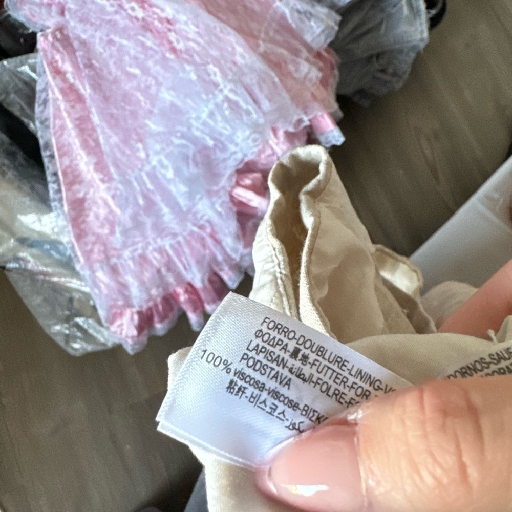 Zara Cream Tan Textured Vest Small - Picture 5 of 5